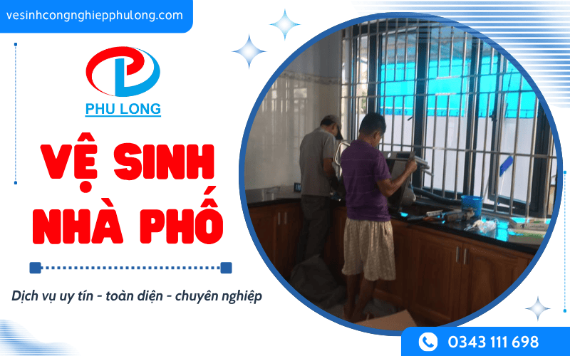 dịch vụ vệ sinh nhà phố
