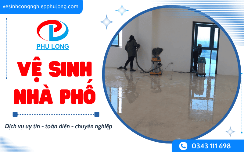 dịch vụ vệ sinh nhà phố